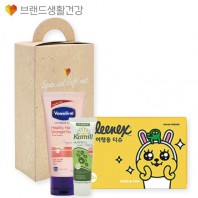 브생건611호 3종세트(카밀 핸드크림+바세린 핸드크림+크리넥스 카카오티슈)