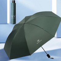 819_UV 보호 수동 접이식 우산