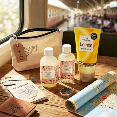 LG생활건강 클렌징폼 부케가르니 샴푸 바디워시 3종세트