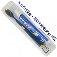 혀크리너칫솔+페리오치약50g 세트