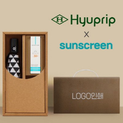 협립3단미니스타앵글완전자동우양산+선크림-세트