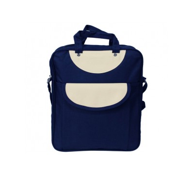 손잡이숄더가방(곤색)