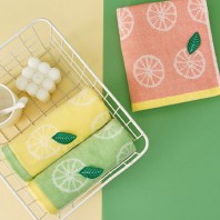 로페리아 레몬썬샤인 패턴 순면 타올(0217601)