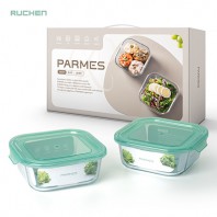 루첸 파르메스 내열유리 정사각2종세트