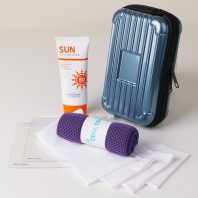 해피니스 엘리펀트 썸머 레디 3in1 파우치 세트