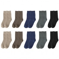 따따시 겨울 남성 기모 양말 10종세트 K2592