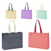 파스텔 부직포가방 판촉 사은품 인쇄 XO - 중형