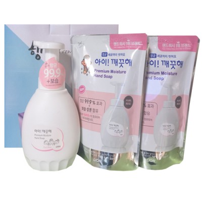 아이깨끗해 프리미엄 퓨어로즈3종세트