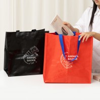 친환경 유광 타포린백 대형(2색) (400x250x400mm)