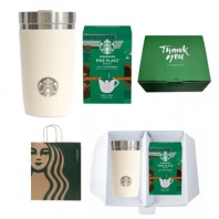 스타벅스 SS 스탠리 크림 아이슬란드 텀블러 473ml 스타벅스 드립커피 선물세트