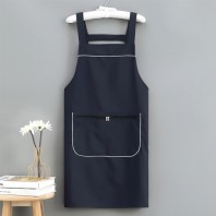 제이엘 지퍼포켓 H형 뒷매듭 앞치마
