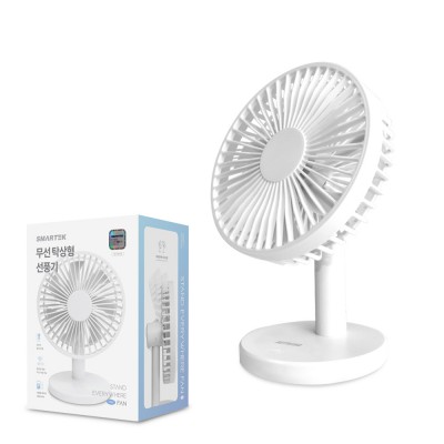탁상용 각도조절 무선 선풍기 3단 풍속조절 EM-51