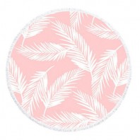 CD768 에코라이프 아이디어 폴라폴리스 물흡수 속건조 원형 비치타월