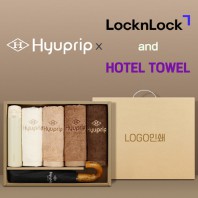 협립 3단 슈퍼 암막 고밀도 원목곡자 완전자동 우양산 +협립40수호텔코마180타월4P+락앤락슬림핏원터치텀블러-세트