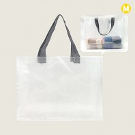 모모카멜 반투명 타포린백 직사각 40X30X12cm (HB14)