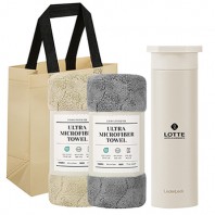 락앤락 스파이더  텀블러 + 타올2P 선물세트