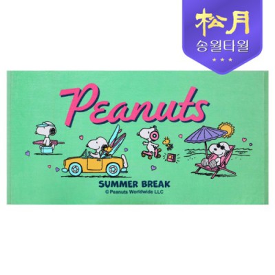 송월 스누피 비치 베케이션50 비치 타올