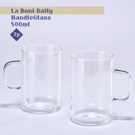 라보니 데일리 손잡이글라스 500ml 2P