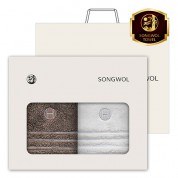 송월 호텔컬렉션 필라라인 190g 세면타월 2매세트