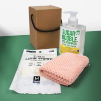 핸드타올 주방세제 니트릴장갑 3종 주방용품세트