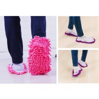 극세사 청소 슬리퍼