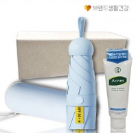 양우산 브생건169호(5단 우양산 UV암막우산+아크네스 클렌징폼 크리미워시)