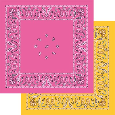 테두리 신아메바 스카프 60X60