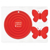 실리콘 냄비받침(링)+실리콘나비집게