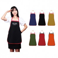 투톤 손님용 앞치마 목걸이형