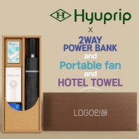 협립 3단 60 슈퍼 거꾸로 완전자동우산 +배터리+손선풍기+스포츠타월-세트