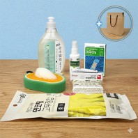 참그린 주방세제 480ml 마데케어 연고 주방 구급 7종세트