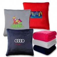 폴리 벨보아후면 쿠션담요