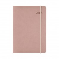 32절/25절 딥 핑크 밴드형 양장 다이어리(프리)