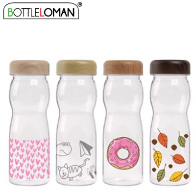 [보틀로만] 에코젠 러블리즈 우드보틀 500ml