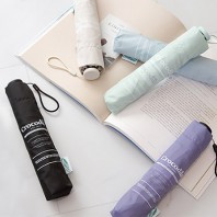 크로커다일 3단 레터링 카본 우산 5컬러