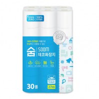 2536 숨 데코 화장지 30롤27M 파랑