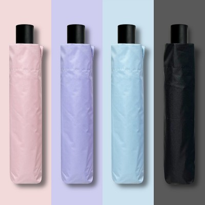 키르히탁 3단 슬림 암막 파스텔 우양산 (4색상)