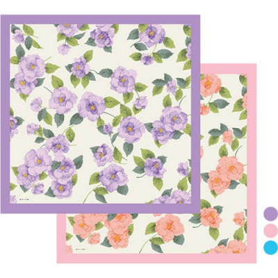 파스텔 장미 스카프 60*60