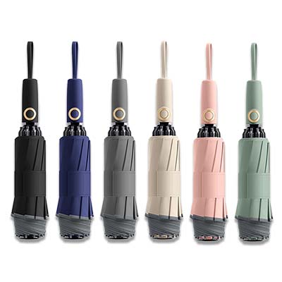 라이트핏 골드링버튼 거꾸로3단 원터치 암막양우산