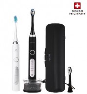 [스위스밀리터리] 바이브 음파 전동칫솔 (2가지 색상 : 화이트, 블랙)