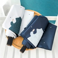 마이브렐라 UV 베어 3단 수동 암막 양우산(UPF50+)