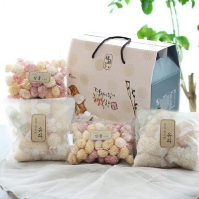 해담 방울 한과 유과 선물 세트 설선물 추석 명절 설날, 판촉물 사은품 답례품 단체 행사 선물세트 기프트