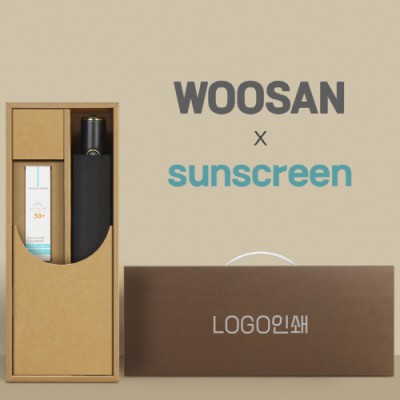 가르시아 3단60 10K 초고밀도 완전자동우산 +선크림-세트