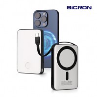 시크론 맥세이프 고속 PD 유무선 보조배터리 10,000mAh  MSQ-710 MAX 35W