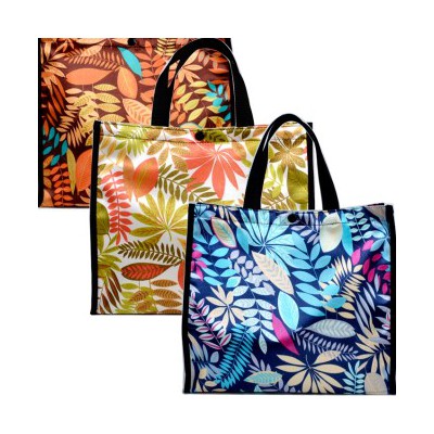 [시장가방] 국산 나뭇잎 마트가방 중