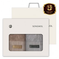 송월 뉴 명품 190g 세면타월 2매세트