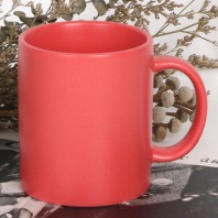 아리따 무광머그-딥핑크