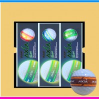 볼빅 엑시아 네온 골프공 9구 (3pc) 볼빅 네온 야광 골프공 볼빅 엑시아 골프공