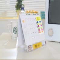 플라스틱 탁상용 캘린더(메모형)