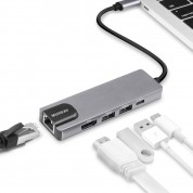 머레이 멀티허브 젠더 LAN USB HDMI C타입